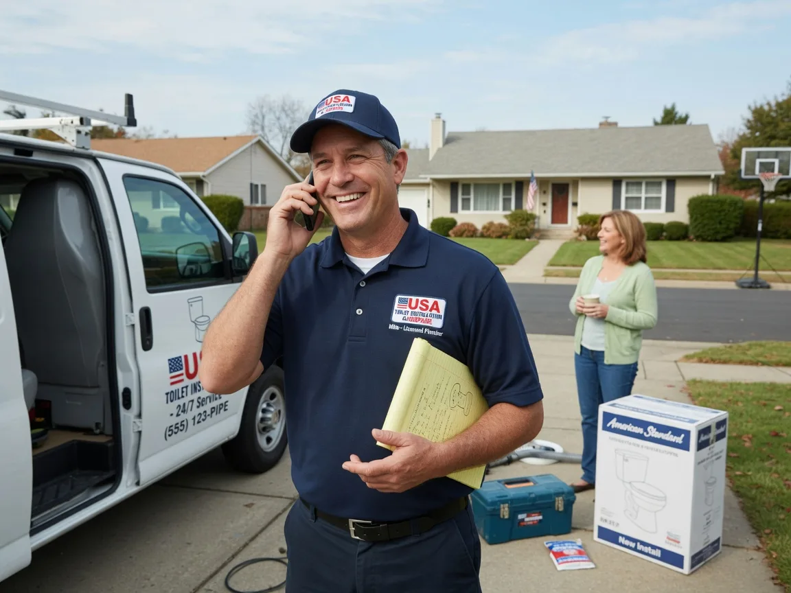 Toilet Installation Amenia, ND FAQs